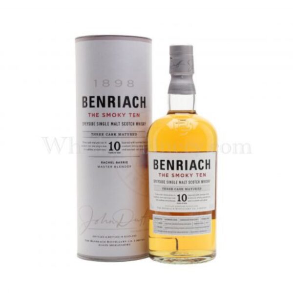 BenRiach 10 Year Old The Smoky Ten (70cl, 46%) BenRiach 10 Year Old The Smoky Ten (70cl, 46%)