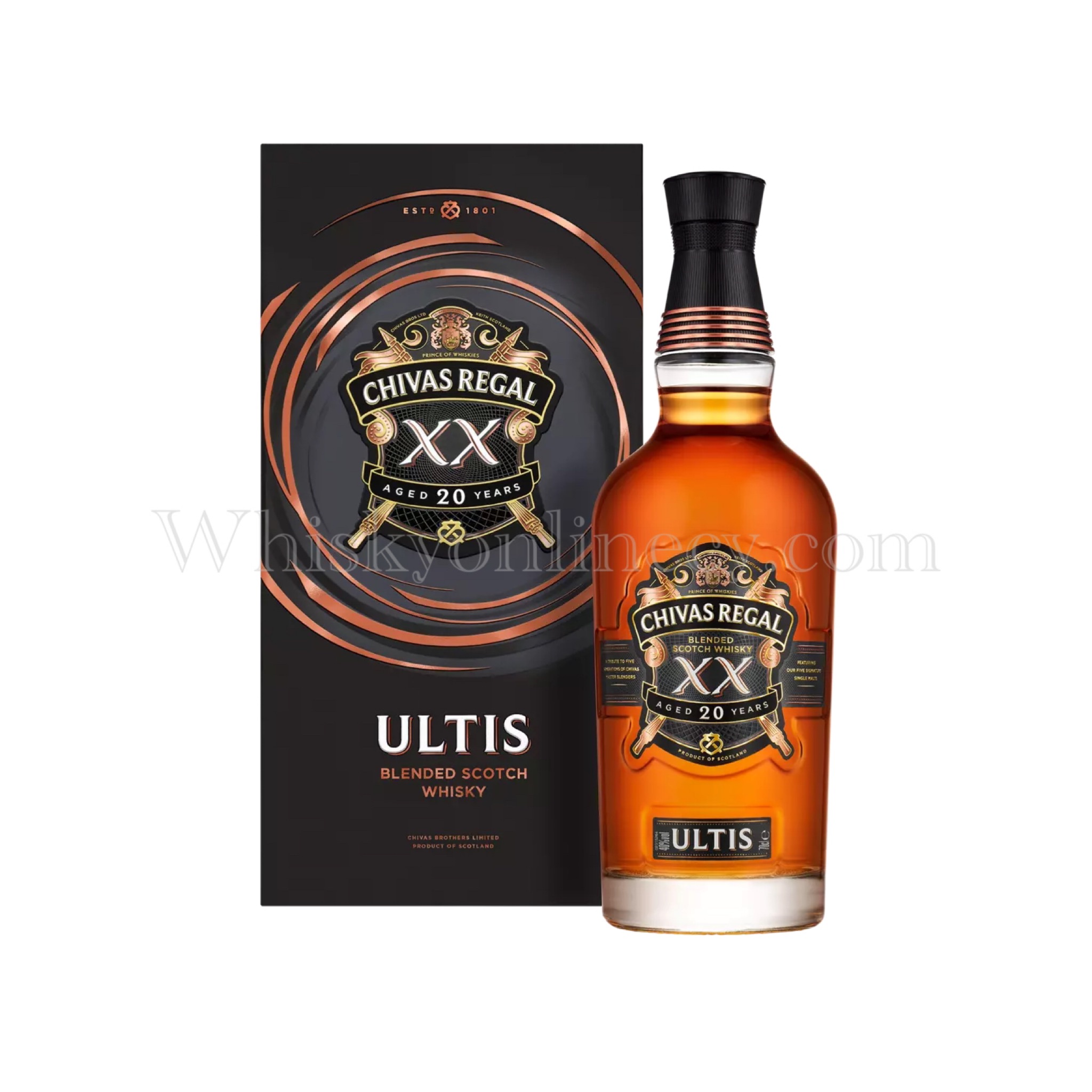 Whisky Online Cyprus - Chivas Regal Ultis XX 20 Year Old 70cl, 40%