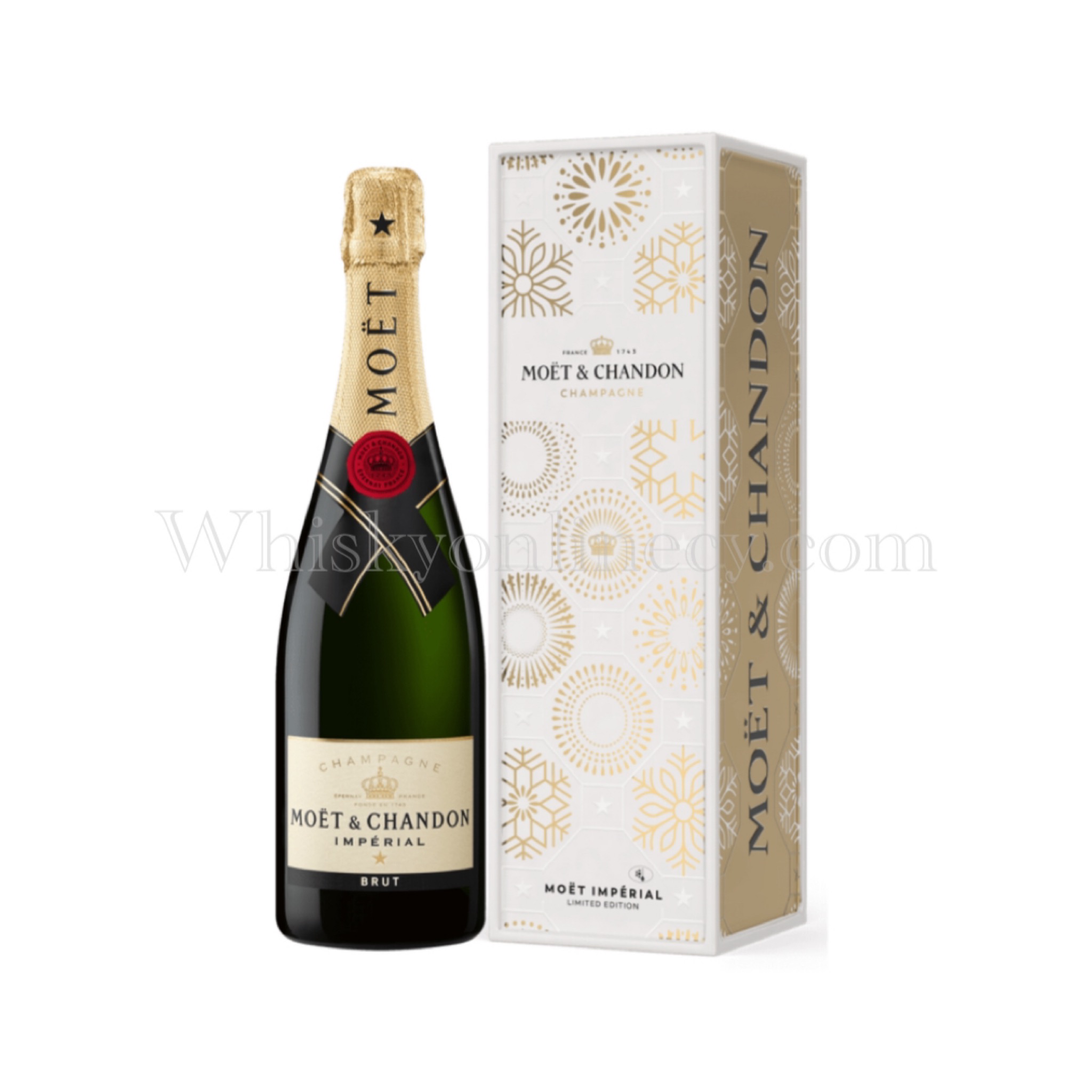 トップ Whisky Online Cyprus - Moët & Chandon Brut Impérial Metal ワイン