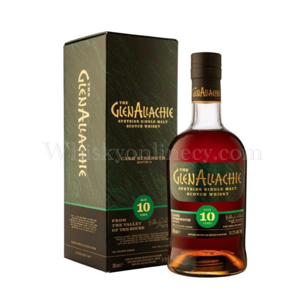 GlenAllachie 10 Year Old Cask Strength Batch 8 (70cl, 57.2%)