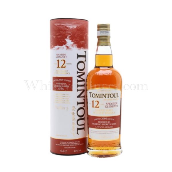 Tomintoul 12 Year Old Oloroso Sherry Cask 2010 Edition (70cl, 40%) Tomintoul 12 Year Old Oloroso Sherry Cask 2010 Edition (70cl, 40%)