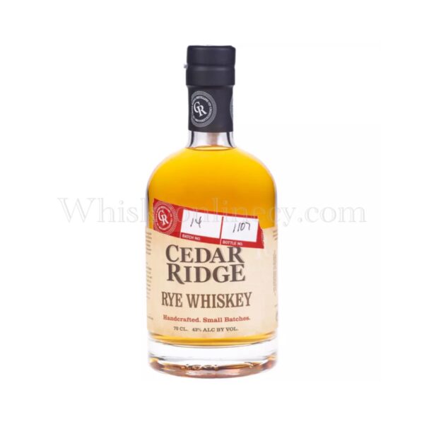 Cedar Ridge Rye Whiskey 70cl, 43%