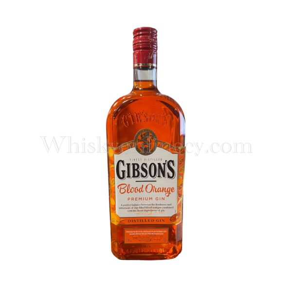 Gibsons Blood Orange Premium Gin 1L, 37.5%