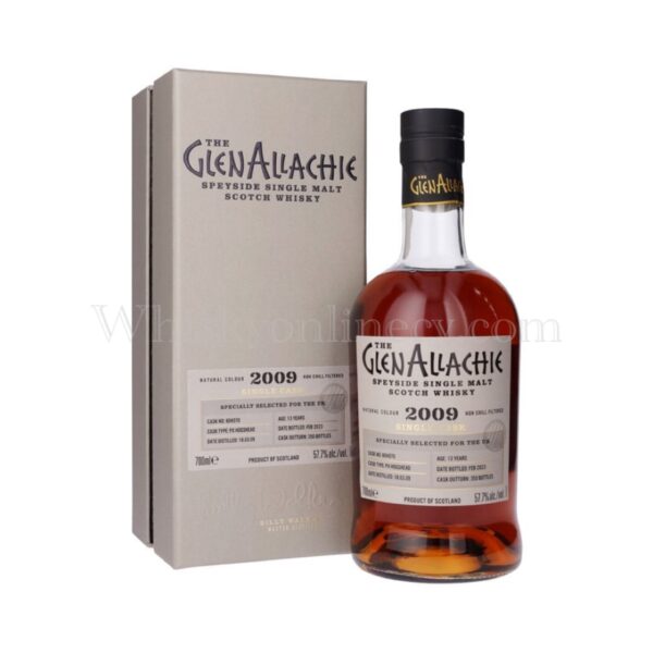 GlenAllachie 2009 Single Cask 13 Year Old PX Hogshead 70cl, 57.7%