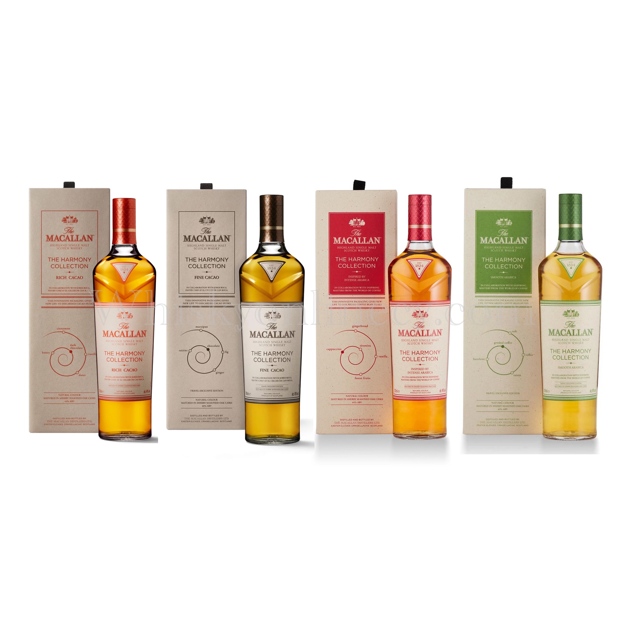 Whisky Online Cyprus - Macallan The Harmony Collection Set 4 Whisky Online Cyprus - Macallan The Harmony Collection Set 4