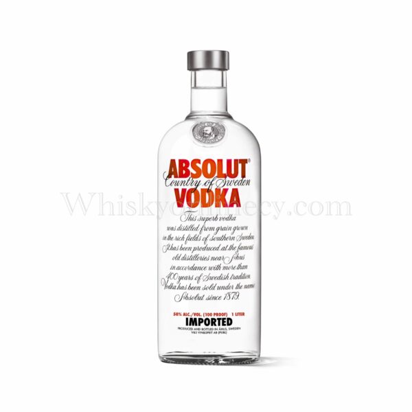Absolut Red Label 100 Proof 1L, 50%