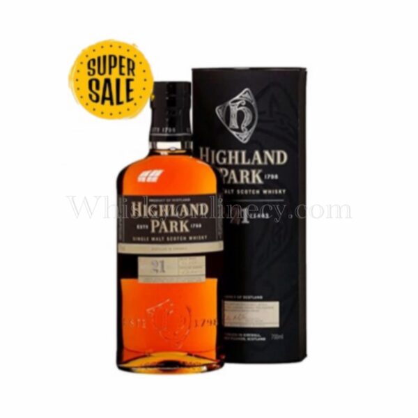 Highland Park 21 Year Old (Old Bottling) 70cl, 40% Highland Park 21 Year Old (Old Bottling) 70cl, 40%