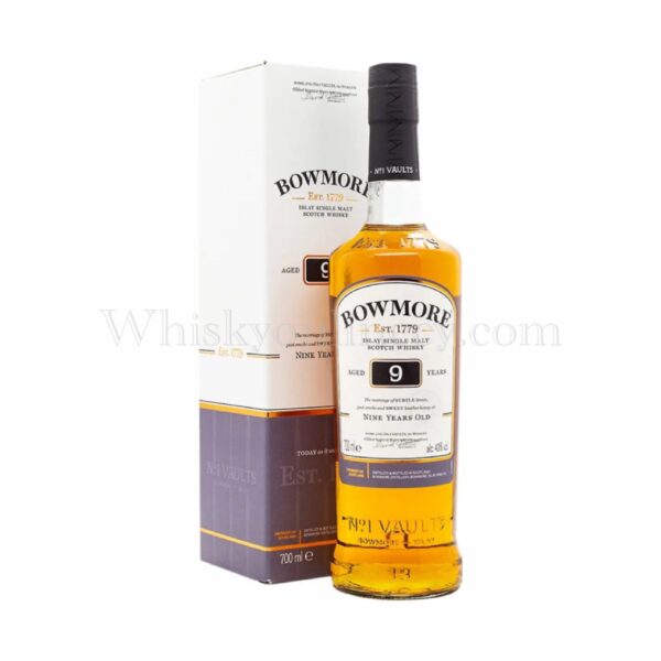 Bowmore 9 Year Old 70cl, 40% Bowmore 9 Year Old 70cl, 40%