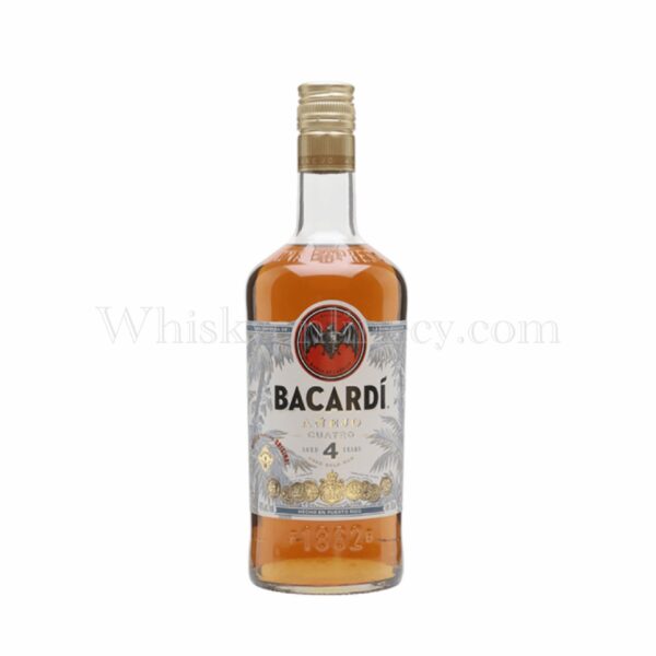 Bacardi 4 Year Old Anejo Cuatro (70cl, 40%) Bacardi 4 Year Old Anejo Cuatro (70cl, 40%)