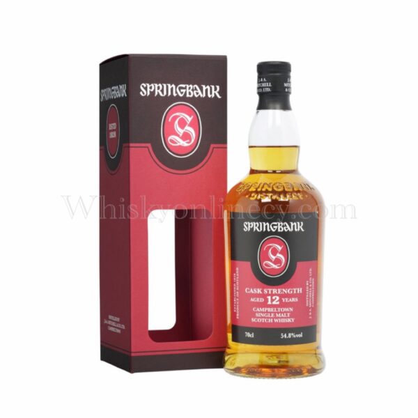 Springbank 12 Year Old Cask Strength 2018 70cl, 54.8% Springbank 12 Year Old Cask Strength 2018 70cl, 54.8%