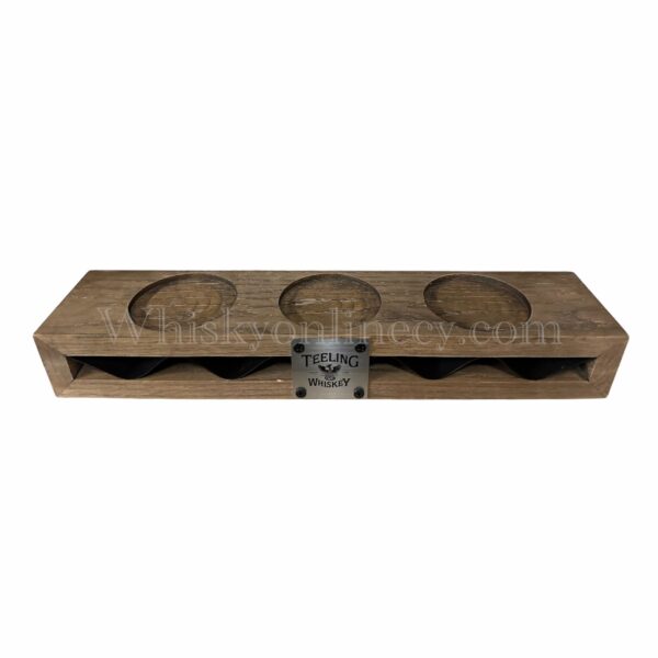 Teeling Whiskey 3 Bottle Wooden Stand Teeling Whiskey 3 Bottle Wooden Stand