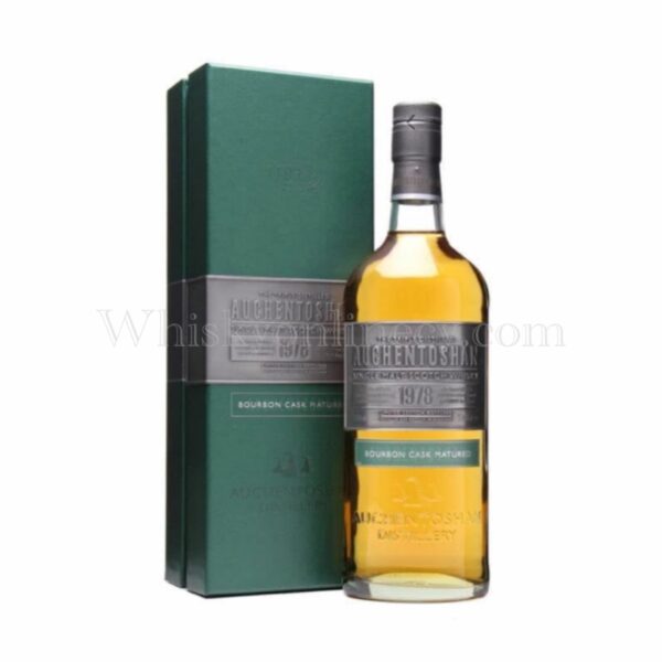 Auchentoshan 1978 30 Year Old Bourbon Cask Matured Cask Strength Limited Edition 70cl, 53.4% Auchentoshan 1978 30 Year Old Bourbon Cask Matured Cask Strength Limited Edition 70cl, 53.4%