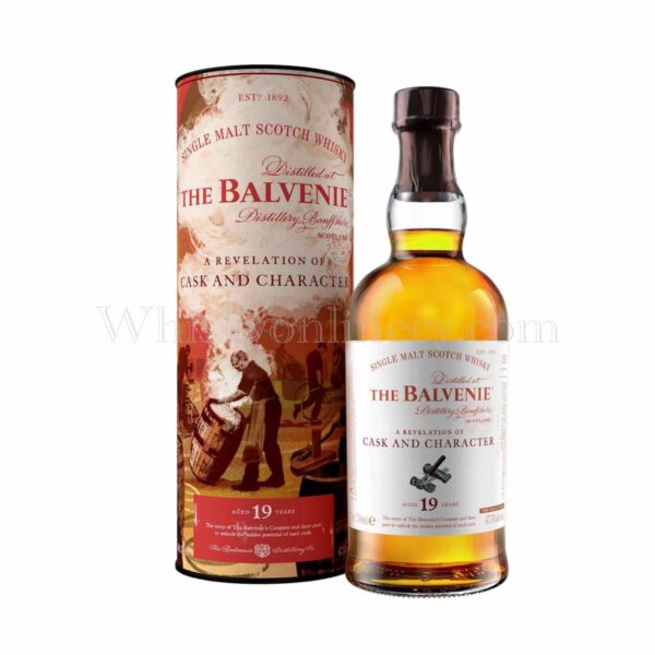 Balvenie 19 Year Old A Revelation of Cask and Character Stories 70cl, 47.5% Balvenie 19 Year Old A Revelation of Cask and Character Stories 70cl, 47.5%