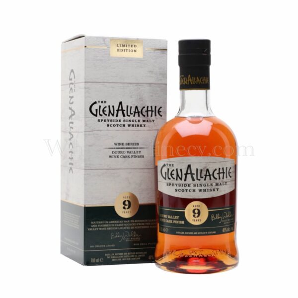 GlenAllachie 9 Year Old Douro Valley Wine Cask Finish 70cl, 48% GlenAllachie 9 Year Old Douro Valley Wine Cask Finish 70cl, 48%