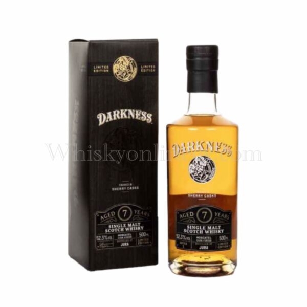Jura 7 Year Old Moscatel Cask Finish Darkness (50cl, 52.3%)
