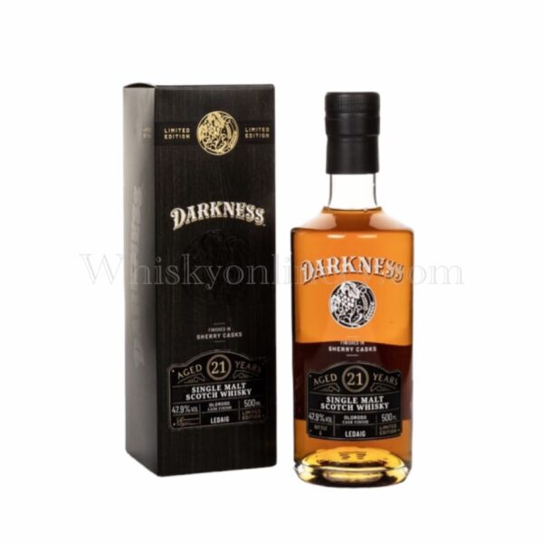 Ledaig 21 Year Old Oloroso Cask Finish Darkness (50cl, 47.9%)