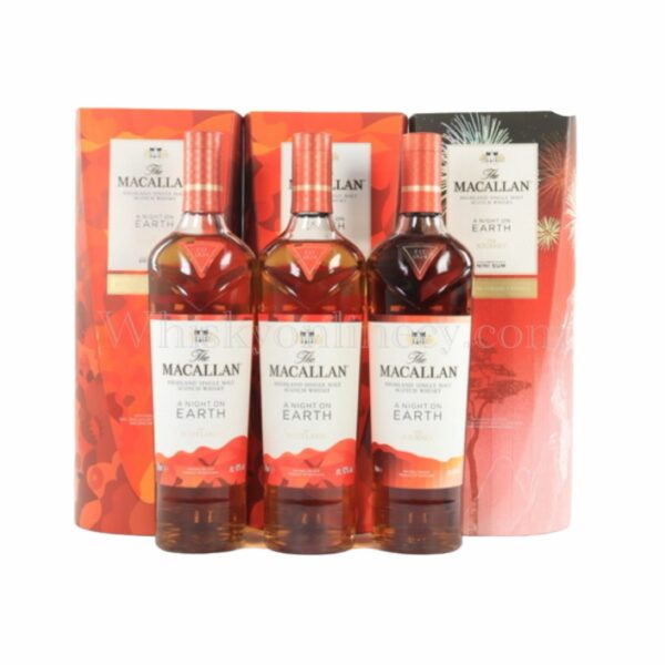 Macallan A Night On Earth In Scotland 2021 + 2022 Release + The Journey 3 x 70