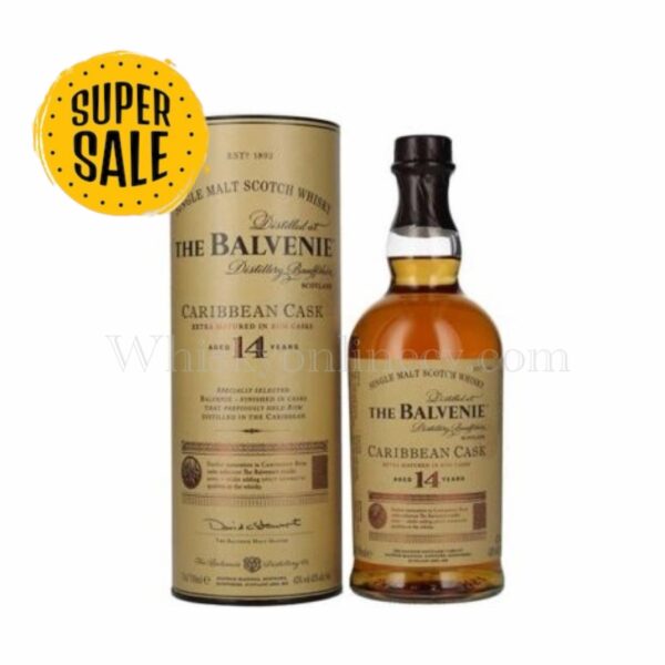 Balvenie 14 Year Old Caribbean Cask (70cl, 43%) Balvenie 14 Year Old Caribbean Cask (70cl, 43%)