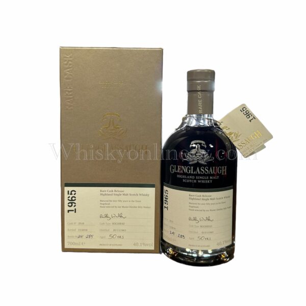 Glenglassaugh 50 Year Old 1965 (cask 3510) Rare Cask Release Batch 3 70cl, 40.1