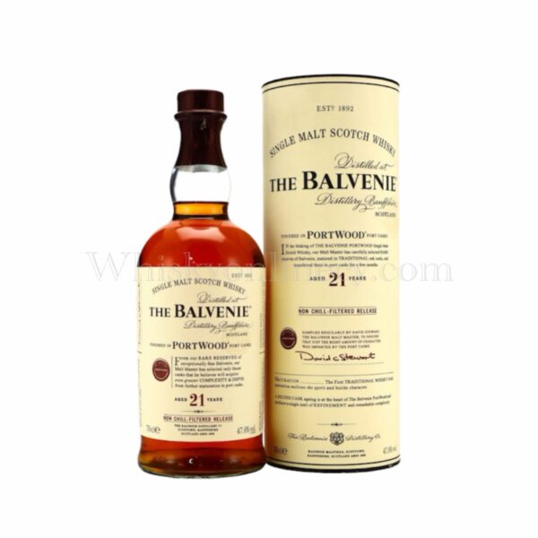 Balvenie 21 Year Old PortWood Non Chill Filtered Release (70cl, 47.6%) Balvenie 21 Year Old PortWood Non Chill Filtered Release (70cl, 47.6%)
