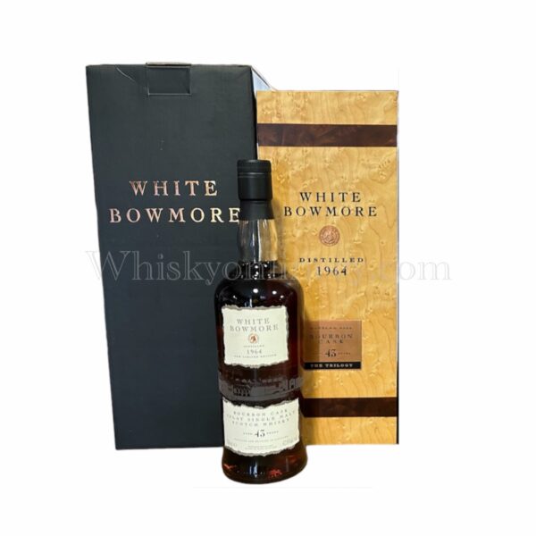 Bowmore 43 Year Old White Bowmore 1964 The Trilogy Old No. 576 70cl, 42.8% Bowmore 43 Year Old White Bowmore 1964 The Trilogy Old No. 576 70cl, 42.8%