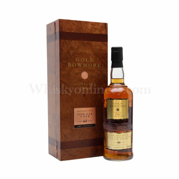 Bowmore 44 Year Old Gold Bowmore 1964 The Trilogy Old No. 46 (70cl, 42.4%) Bowmore 44 Year Old Gold Bowmore 1964 The Trilogy Old No. 46 (70cl, 42.4%)
