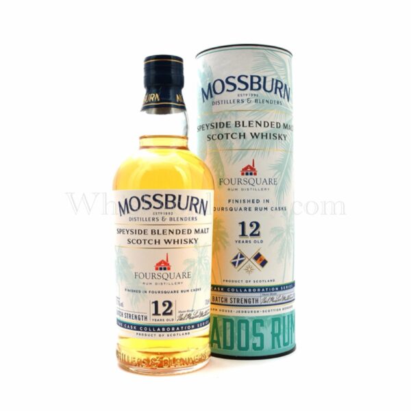 Mossburn 12 Year Old Foursquare Rum Cask Finish The Cask Collaboration Series 70cl, 57.7%