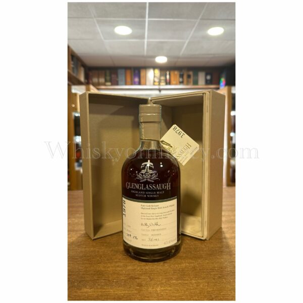 Glenglassaugh 36 Year Old 1978 (cask 11188) Rare Cask Release Batch 2 70cl, 43.6