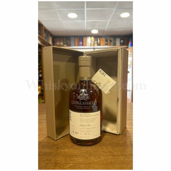 Glenglassaugh 36 Year Old 1978 (cask 3064) Rare Cask Release 70cl, 47.6