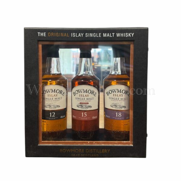 Bowmore Classic Collection 12, 15 & 18 Year Old (3x20cl)