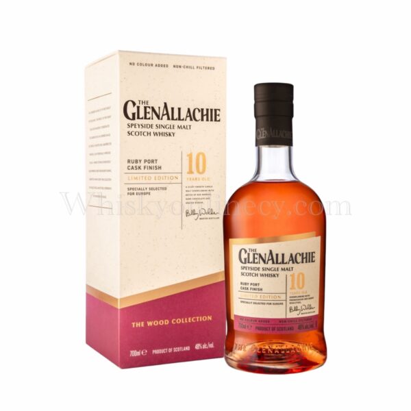 GlenAllachie 10 Year Old Ruby Port Cask Finnish 70cl, 48% GlenAllachie 10 Year Old Ruby Port Cask Finnish 70cl, 48%