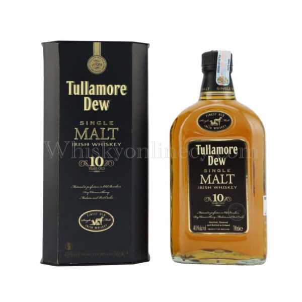 Tullamore Dew 10yo Single Malt 2010 release 70cl, 40% Tullamore Dew 10yo Single Malt 2010 release 70cl, 40%