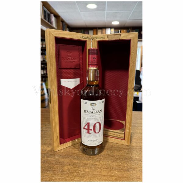 Macallan 40 Year Old The Red Collection 2023 70cl, 47.5% Macallan 40 Year Old The Red Collection 2023 70cl, 47.5%