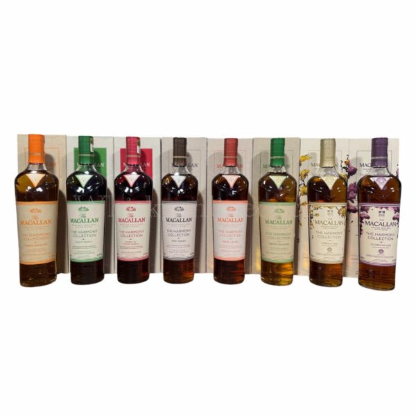 Macallan The Harmony Collection Set 8 x 70cl