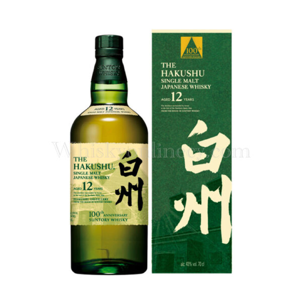 Hakushu 12 Year Old 100th Anniversary Limited Edition (70cl, 43%) Hakushu 12 Year Old 100th Anniversary Limited Edition (70cl, 43%)