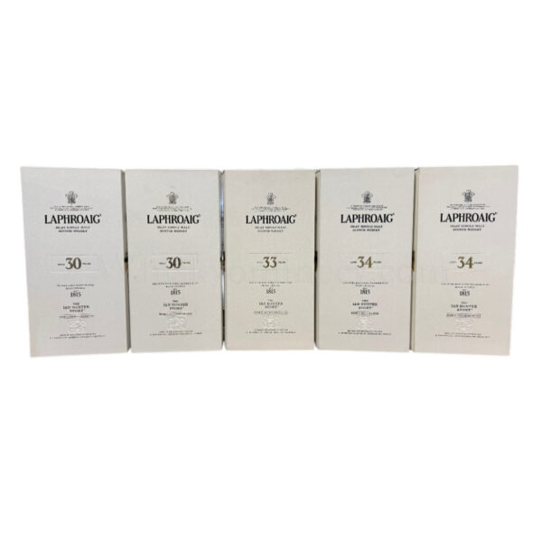 Laphroaig The Ian Hunter Story Set Book 1 - 5 (5 x 70cl