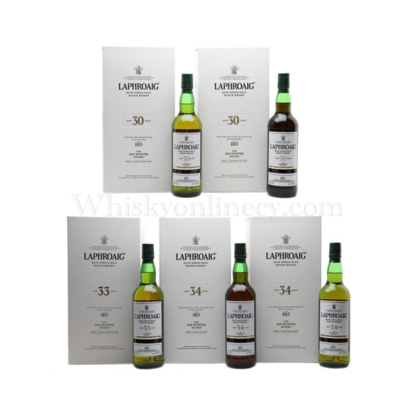 Laphroaig The Ian Hunter Story Set Book 1 - 5 (5 x 70cl)