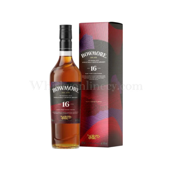 Bowmore 16 Year Old Ruby Port Cask Finish (70cl, 43%) Bowmore 16 Year Old Ruby Port Cask Finish (70cl, 43%)