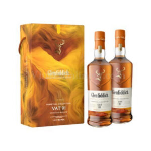 Glenfiddich Perpetual Smooth and Mellow Collection Vat 01 Twinpack 1L, 40%