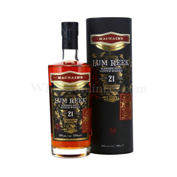 MacNair's Lum Reek 21 Year Old 70cl, 48% MacNair's Lum Reek 21 Year Old 70cl, 48%