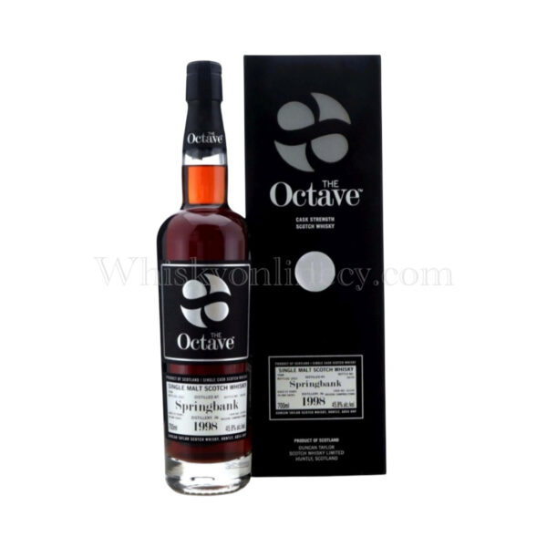 Springbank 25 Year Old 1998 The Octave (Duncan Taylor) Bottle No. 70cl, 45.8% Springbank 25 Year Old 1998 The Octave (Duncan Taylor) Bottle No. 70cl, 45.8%
