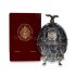 Faberge Egg Vodka Grey Marble Collection 24-carat gold Bottle No. K0472 (70cl, 40%)