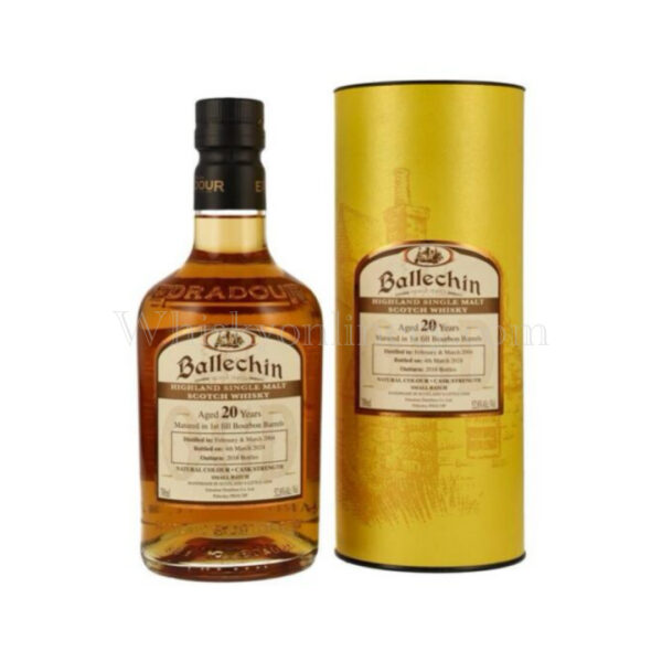 Ballechin 20 Year Old 2004 Bourbon Cask (70cl, 52.8%)