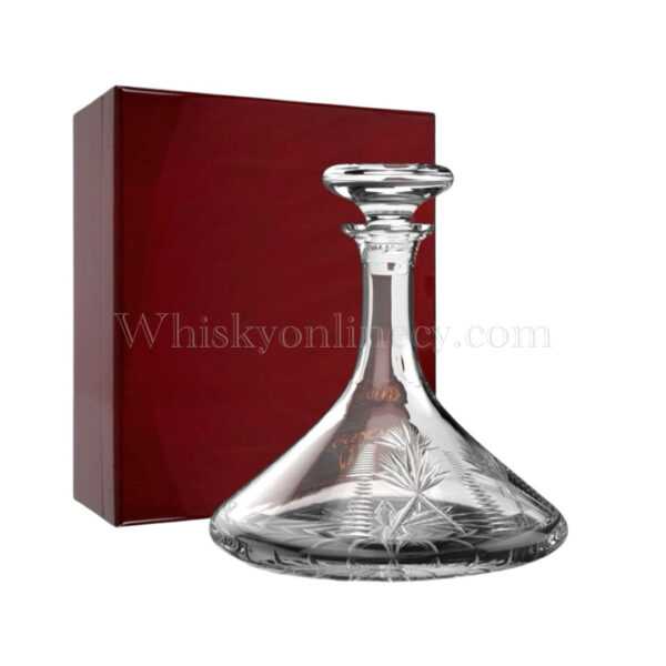 Glencairn Bothwell Ships Crystal Decanter in Presentation Box