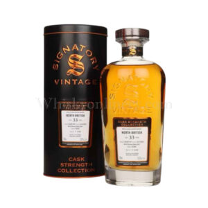 North British 33 Year Old 1991 Cask Strength Collection Signatory Vintage 70cl, 53.2%