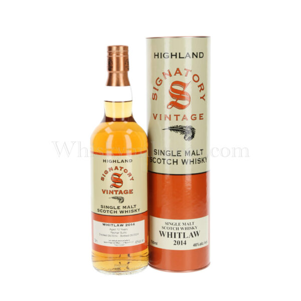 Whitlaw 10 Year Old 2014 Signatory Vintage (70cl, 46%) Whitlaw 10 Year Old 2014 Signatory Vintage (70cl, 46%)