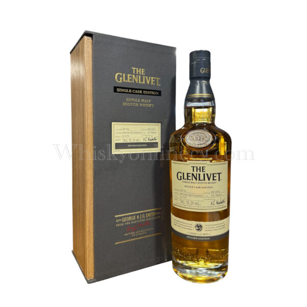 Glenlivet 18 Year Old American Oak Hogshead Single Cask Edition (70cl, 55.3%)
