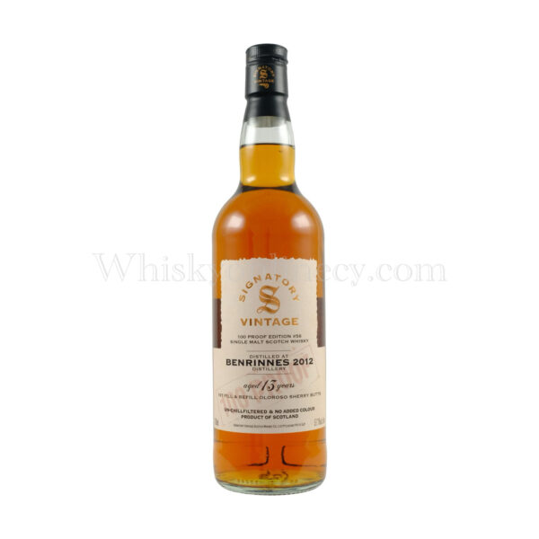 Benrinnes 13 Year Old 2012 100 Proof Edition #56 Signatory Vintage (70cl, 57.1%)