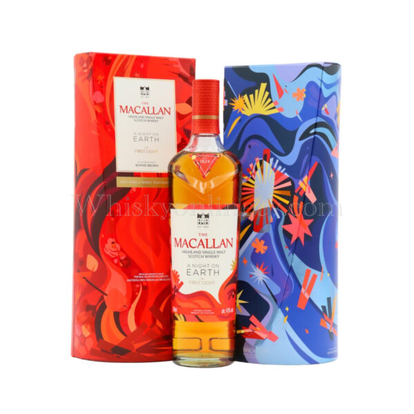 Macallan A Night On Earth In Scotland 2025 Bonni Brown The First Light (70cl, 43%)