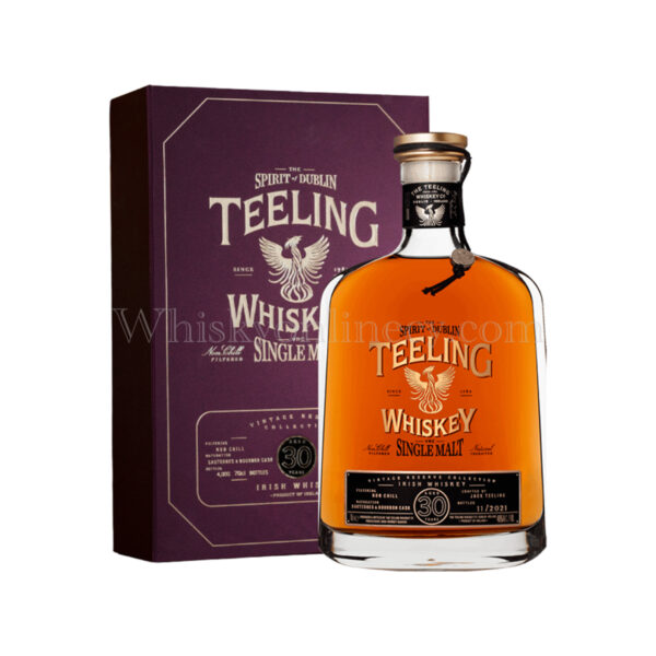 Teeling 30 Year Old Irish Single Malt Vintage Reserve Collection (70cl, 46%)
